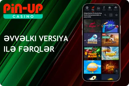 Əvvəlki versiya ilə müqayisədə fərqlər