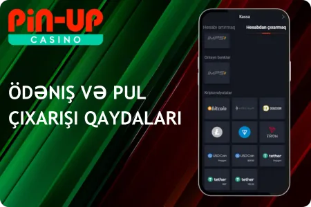 Ödəniş və Pul Çıxarışı Qaydaları