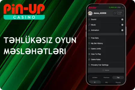 Təhlükəsiz oyun məsləhətləri